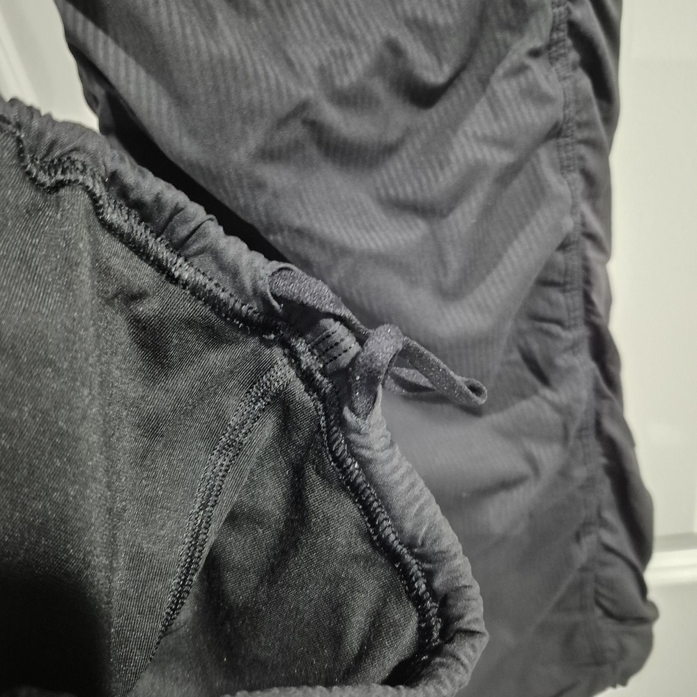 Lululemon Pants Womens 6 Black Dance Studio Lined Full Length Baggy Wide Leg - Picture 6 of 12